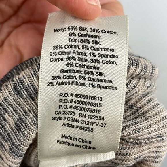 Aritzia Wilfred Balzac Leopard print light sweater size Medium - Picture 12 of 14